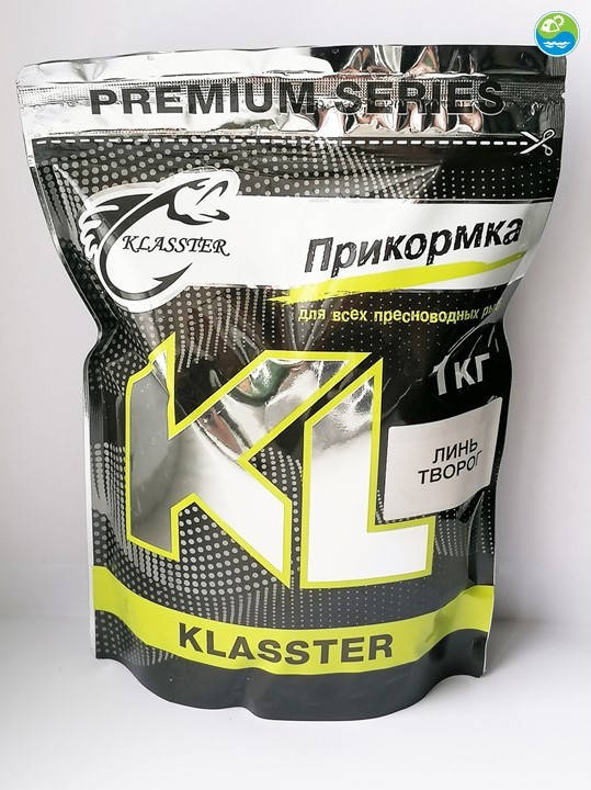 

Прикормка KLASSTER Premium ЛИНЬ ТВОРОГ 1кг