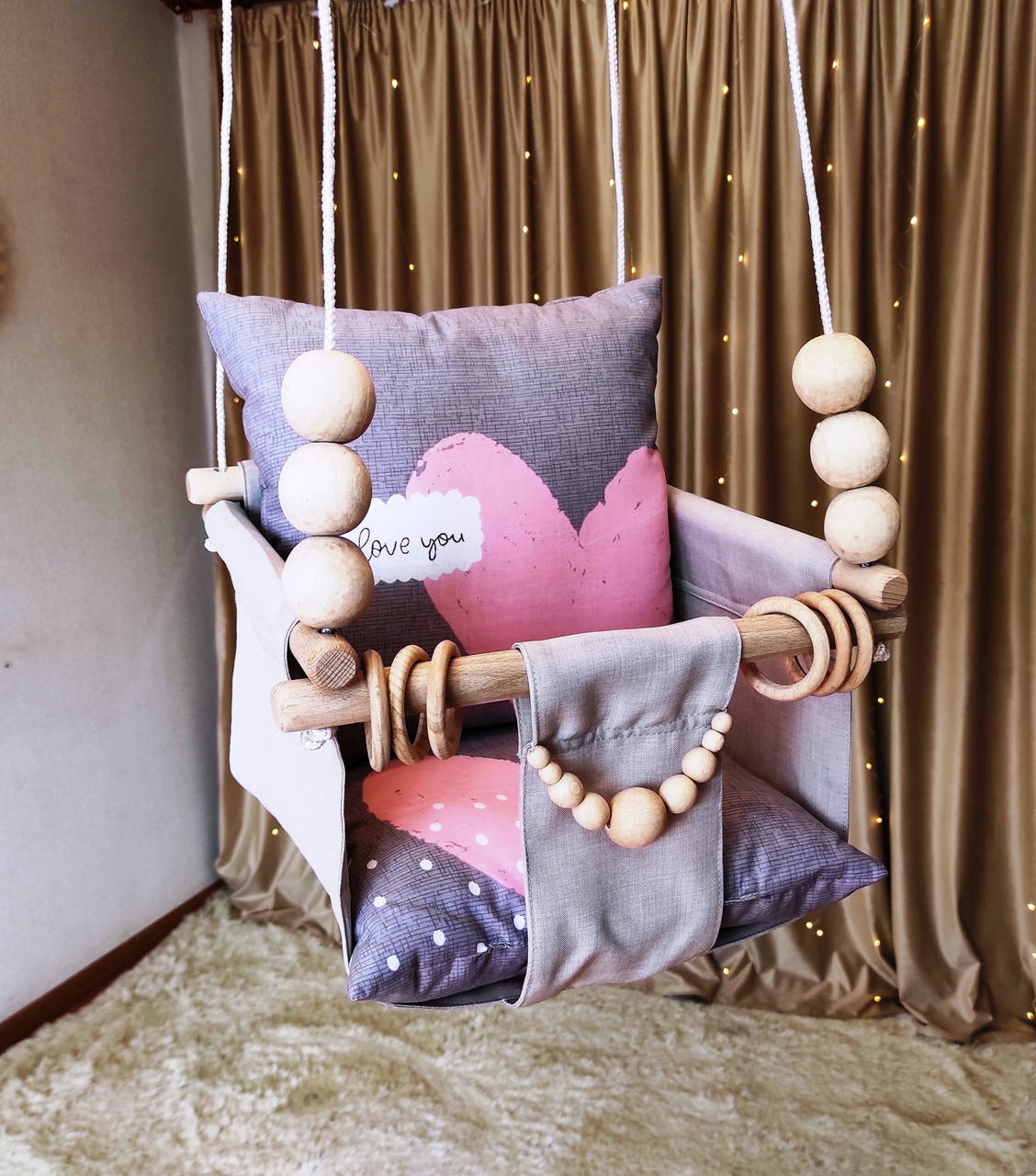 

Подвесная качеля Нежность