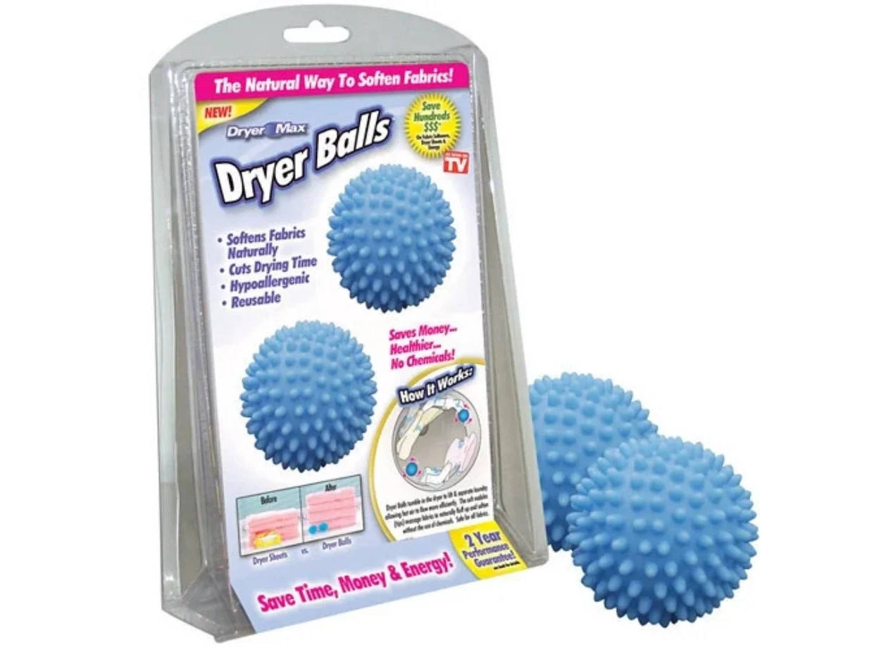 

Шарики для стирки белья Dryer Balls 2 шт 96-9325404