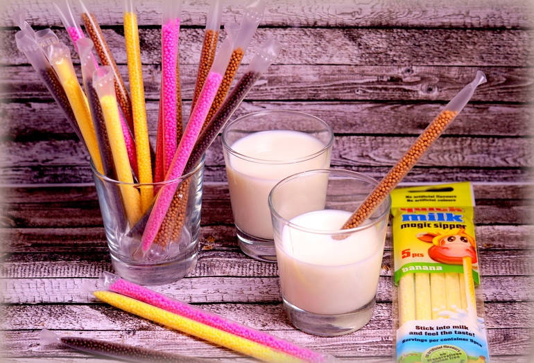 

Трубочки для молока со вкусом Банан Quick Milk
