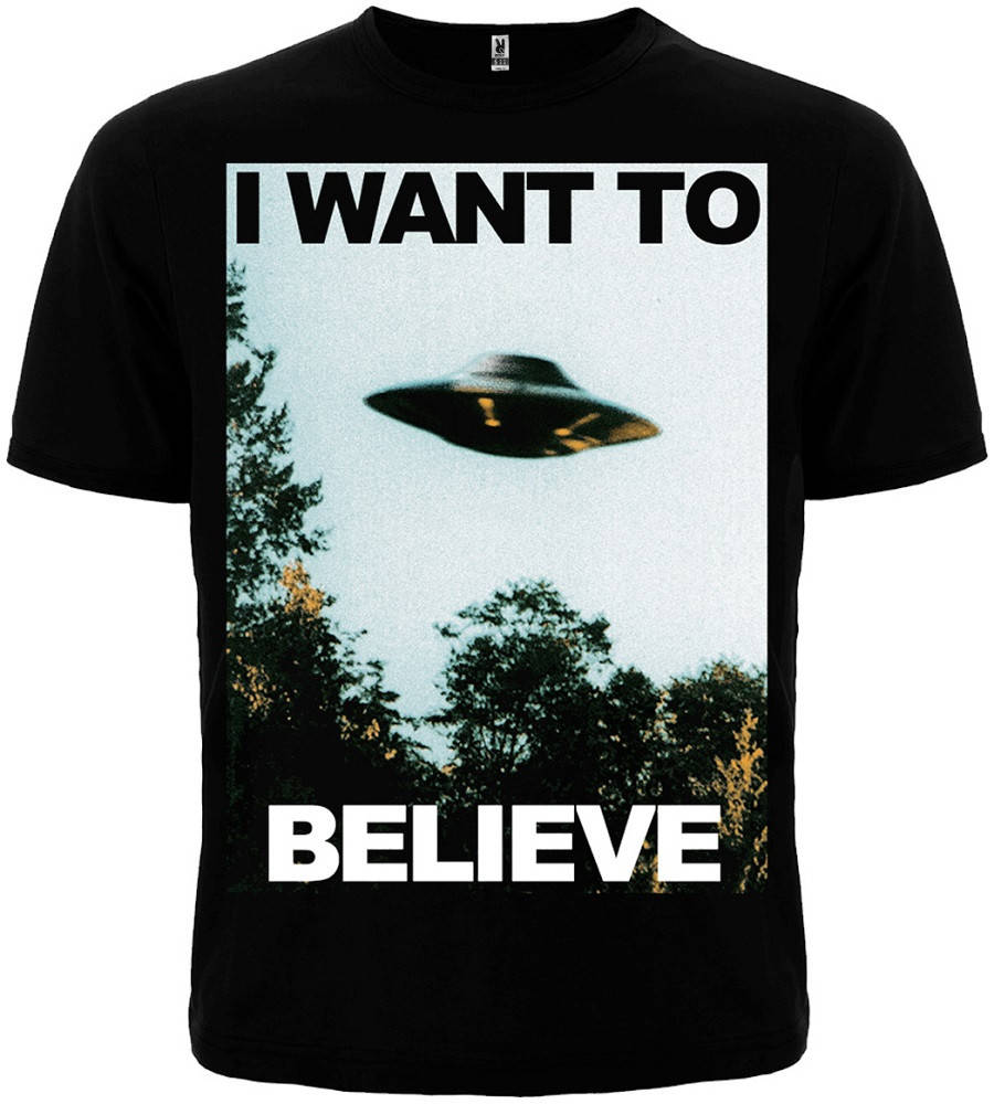 

Футболка The X-Files: I Want to Believe M