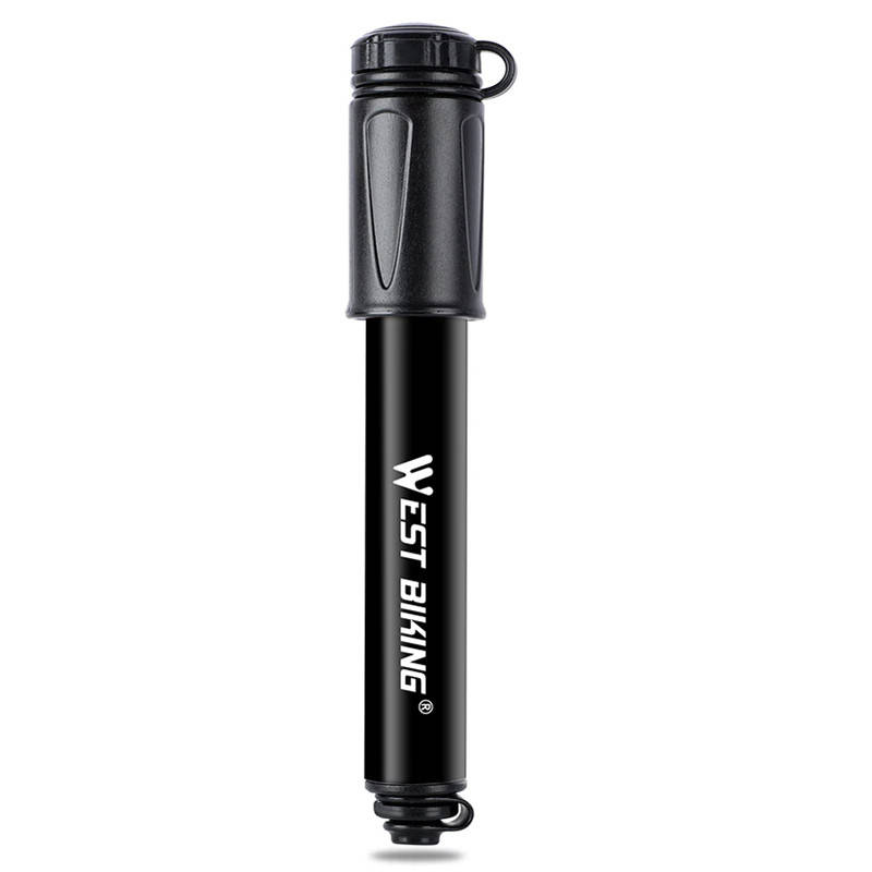 

Насос велосипедный West Biking 0711069 Black ручной мини с иглой