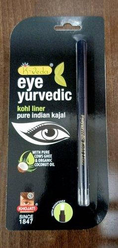

K-veda Black Kohl Liner - гелевый выдвижной черный карандаш-каджал натуральный
