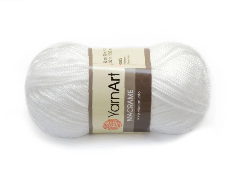 

YarnArt Macrame, Белый №154
