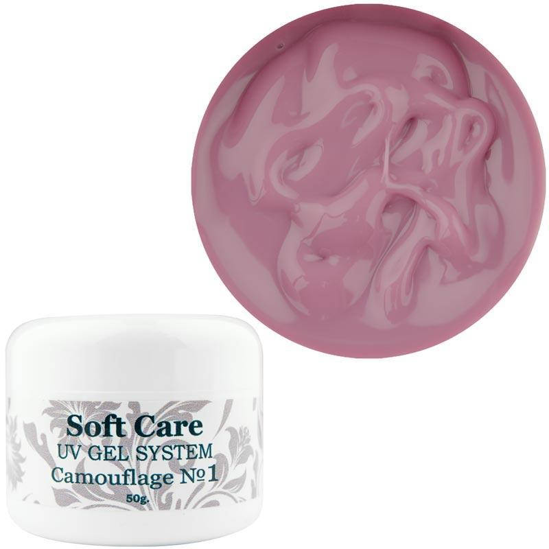 

Камуфлирующий гель Soft Care №1 50 грамм