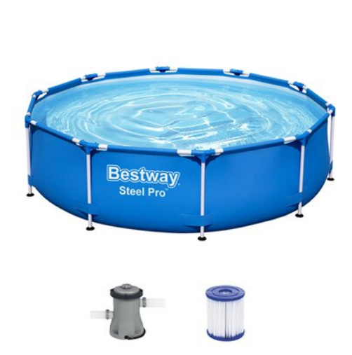 

Бассейн Bestway Max, размер 305 x 76 см, обьем 4675л с фильтрующим насосом