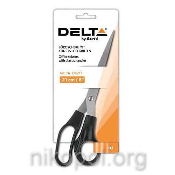 

Ножницы офисные Delta by Axent 21см. (D6212)