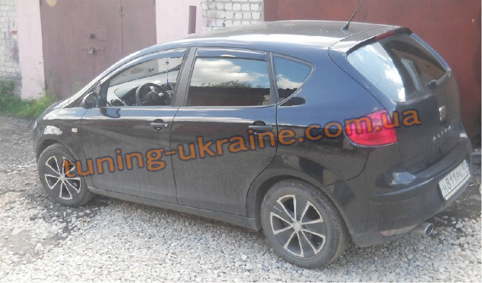 

Дефлекторы окон (ветровики) COBRA-Tuning на SEAT ALTEA 2004-15