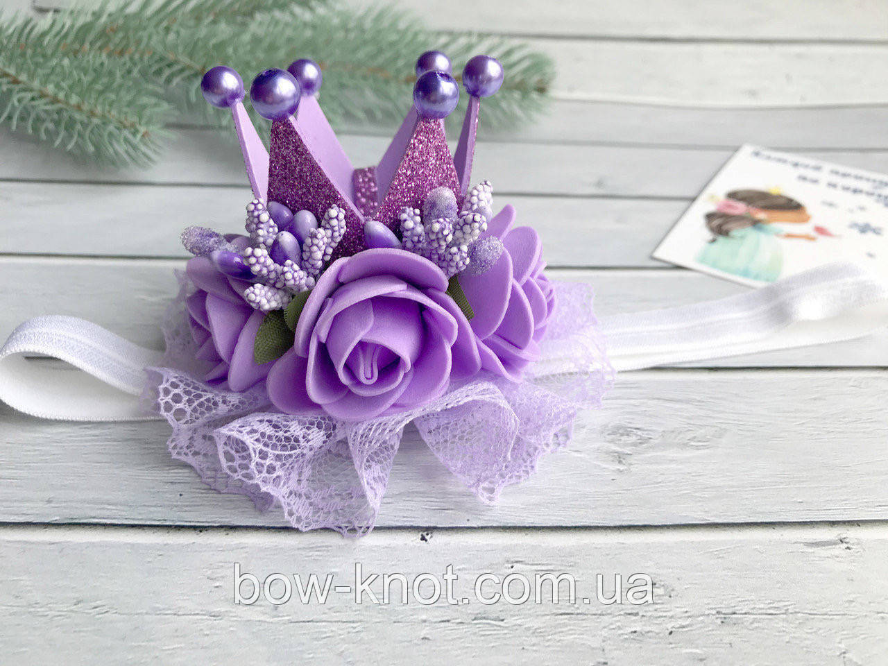 

Коронки из фоамирана на повязочке