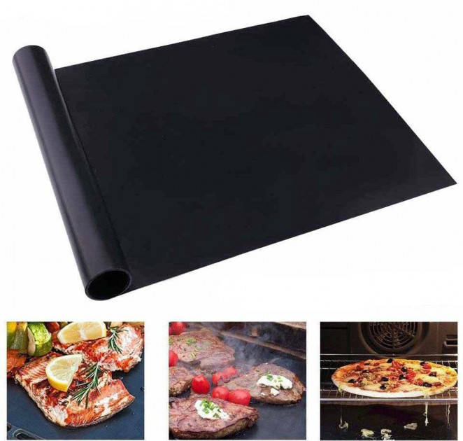

Антипригарный коврик мат для гриля барбекю BBQ grill sheet 33 Х 40 см