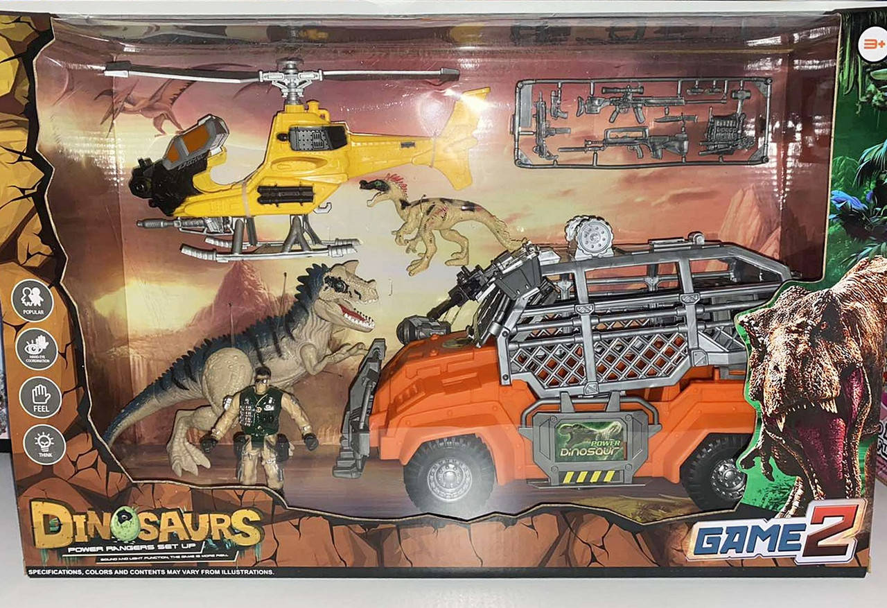 

Игровой набор с динозаврами Dinosaurs
