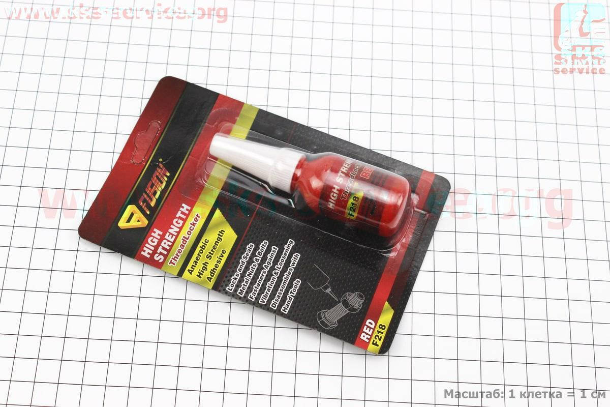 

Фиксатор резьбы долгосрочный "F 218 Medium Strength RED", 10ml (304267)