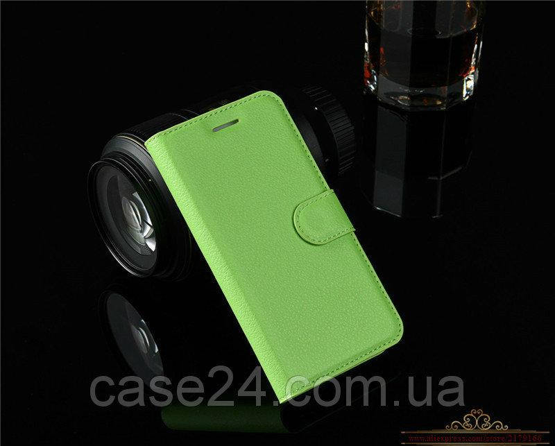 

Кожаный чехол книжка Lichee для Xiaomi Redmi Note 8 Pro (9 цветов) зеленый