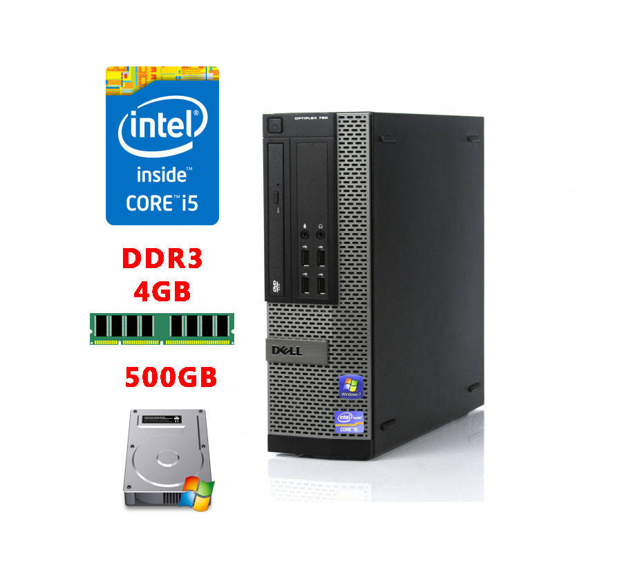 

Комп'ютер Dell Optiplex 790 SFF (I5-2400/DDR3 4Gb/HDD 500G)