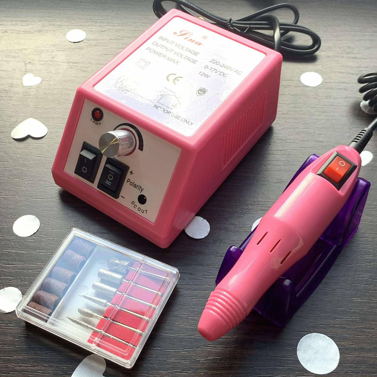 

Фрезер для маникюра Lina Mercedes 2000 (розовый)