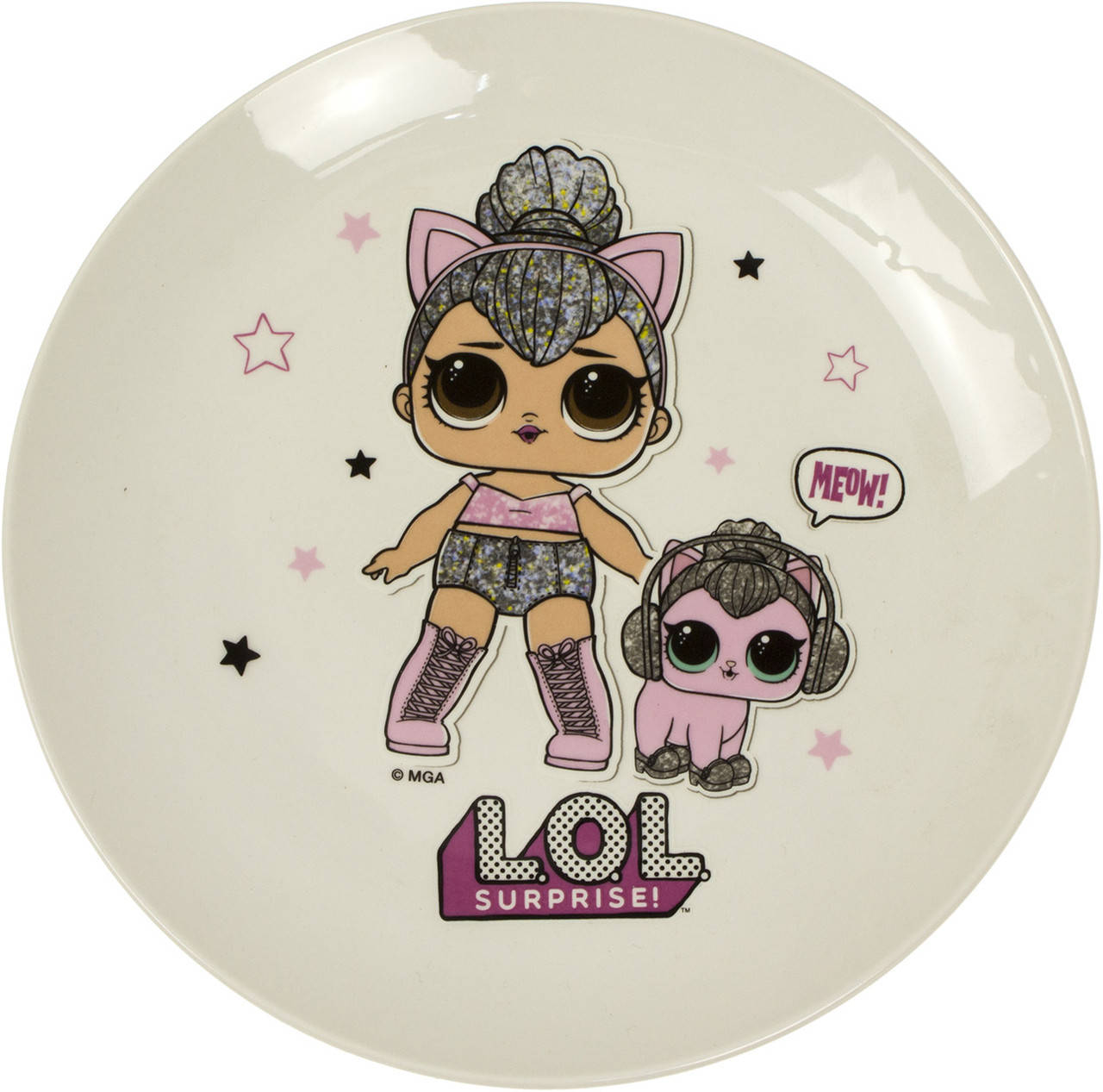 

Тарілка керам. "L.O.L.Surprise!Kitty Queen" 20,3см №75000980/Галерея/(6)