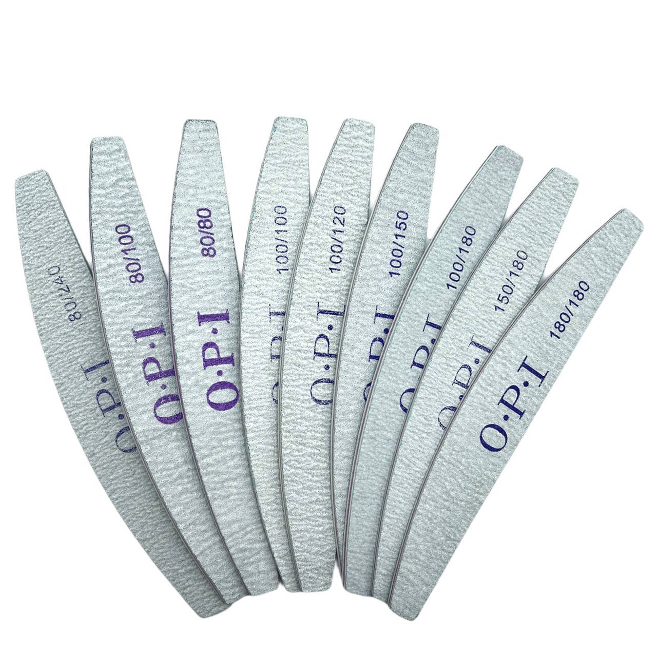 

Пилочка двухсторонняя OPI для ногтей (серая, дуга) 240/240