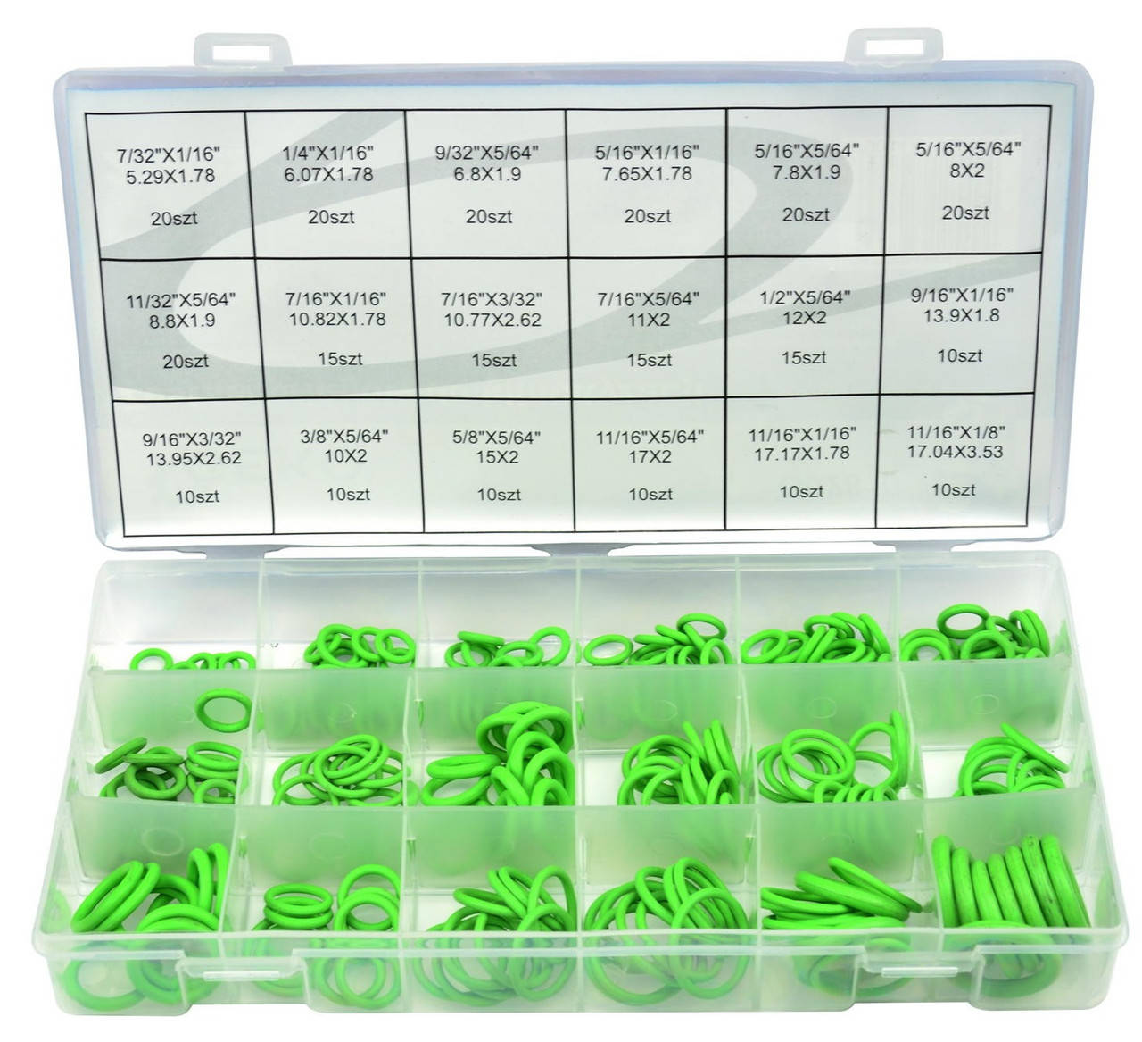 

Комплект резиновых сальников 270шт. для кондиционеров, G02810 GEKO