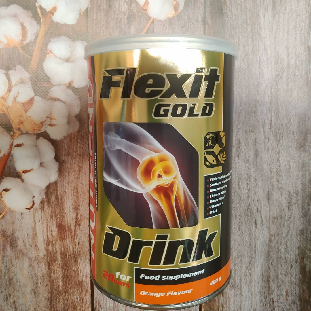 

Nutrend Flexit Drink Gold 400 g, комплекс для суставов и связок флексит дринк