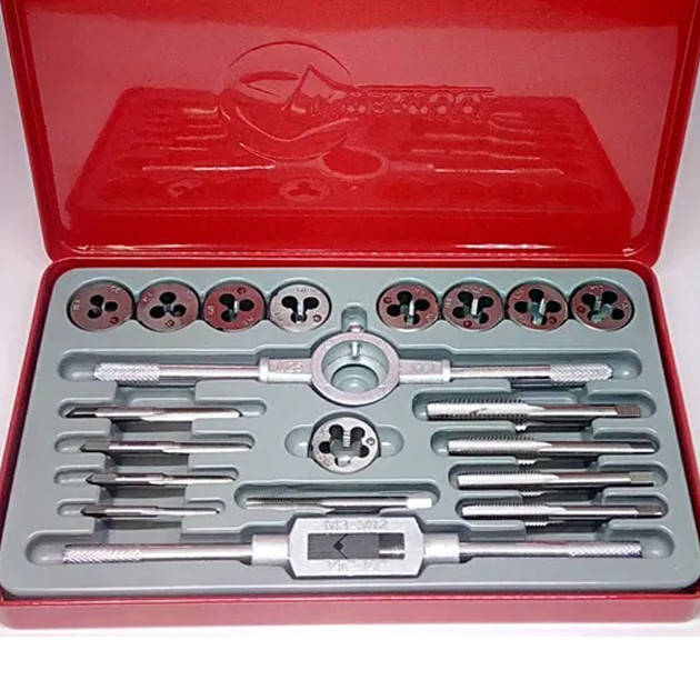 

Набор метчиков и плашек 20 ед INTERTOOL SD-8021