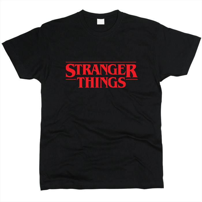 

Stranger Things 01 Футболка мужская Черный, M