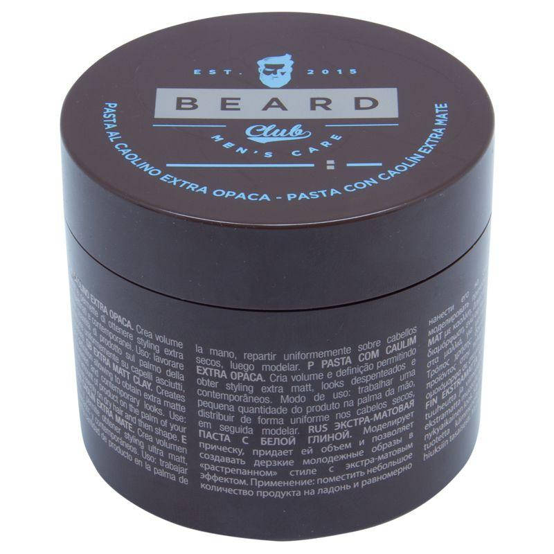 

Экстраматовая паста BEARD CLUB с белой глиной 100мл