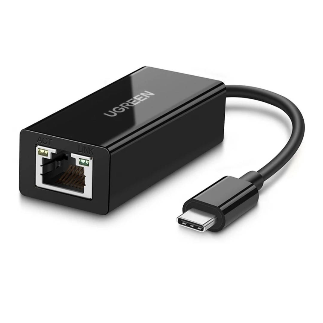 

Адаптер USB-C - Ethernet Ugreen US236 Гигабитный