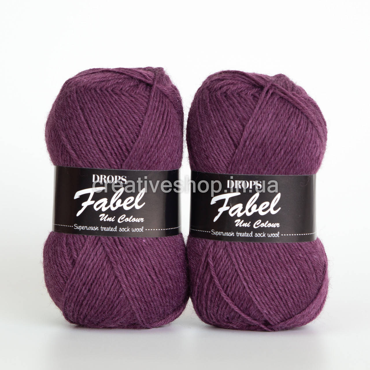 

Пряжа Drops Fabel (цвет 104 purple)