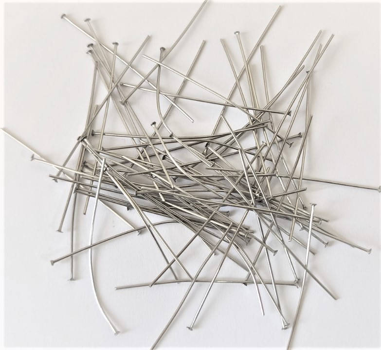 

Пина гвоздик Finding Штифт с шляпкой Металл Нержавеющая сталь 4 см 0.7 мм