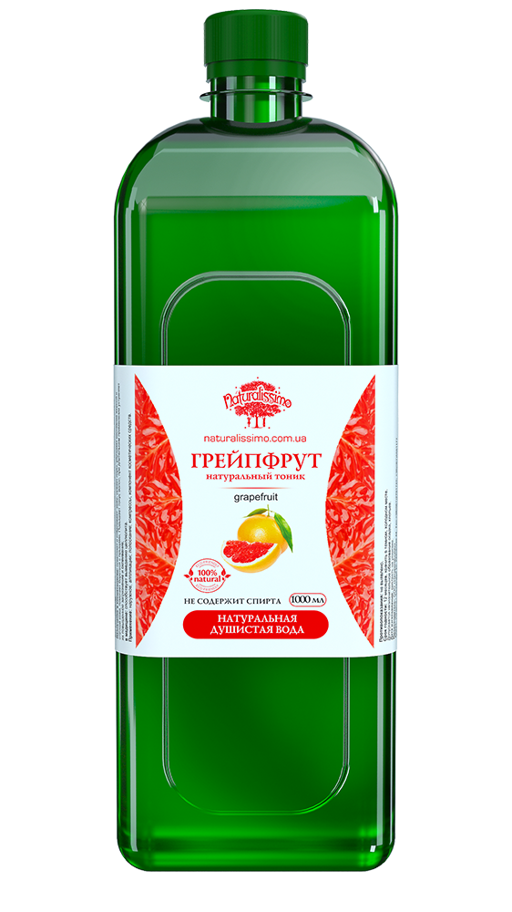 

Гидролат Грейпфрута Naturalissimo, 1 литр. Натуральная душистая вода