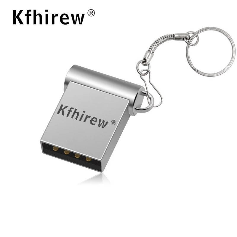 

USB флешка 32 GB. Металлический водонепроницаемый корпус, Светло-серый