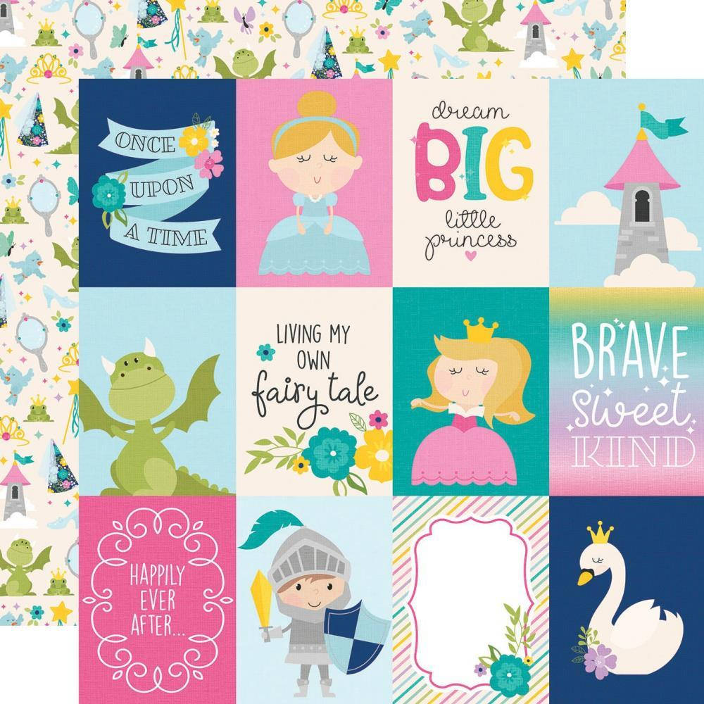 

Папір двосторонній - 7.5х10 Elements - Little Princess - Simple Stories - 30x30