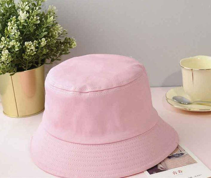 

Панама летняя, складная, для защиты от солнца, унисекс, женская, мужская, водонепроницаемая, однотонная, розов