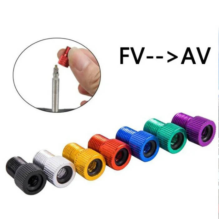 

Переходник ZJT-001 для вентиля с Presta на Shrader