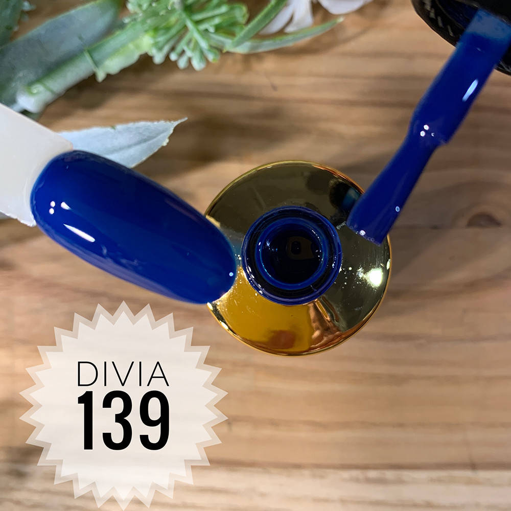 

Divia Гель-лак для нігтів Colour Di100 №139 (Синій Кобальт)