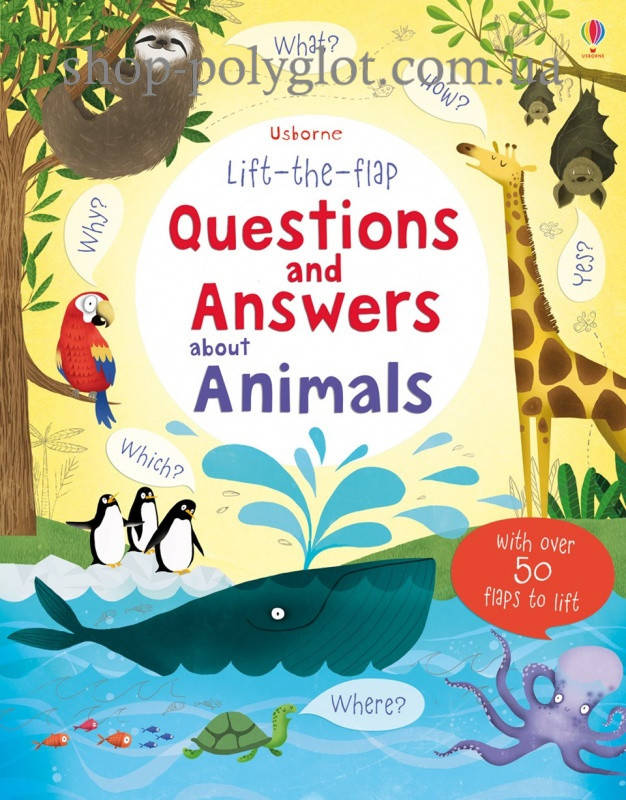 

Книга с окошками Lift-the-Flap Questions and Answers about Animals