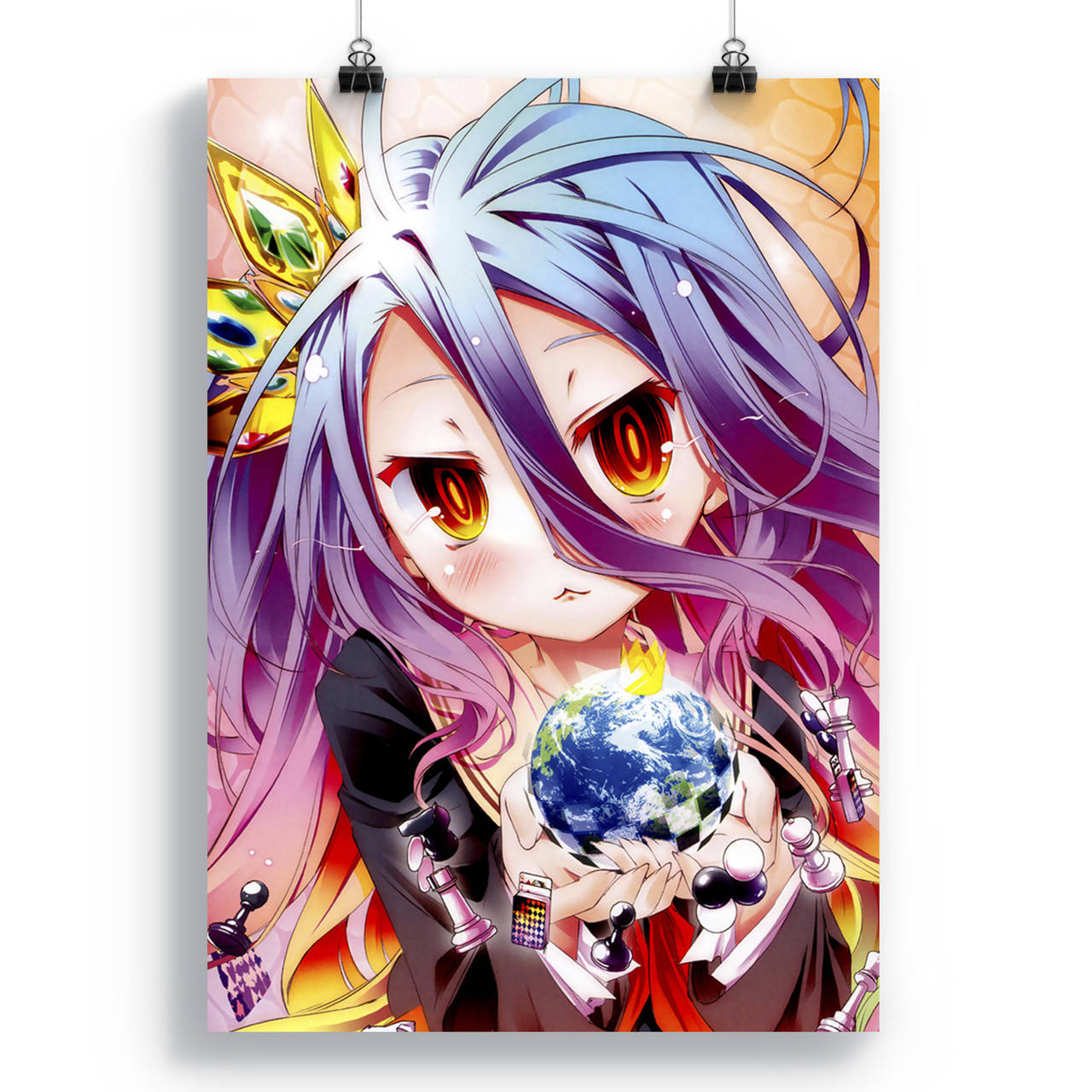 

Плакат Нет игры - нет жизни | No Game No Life 07