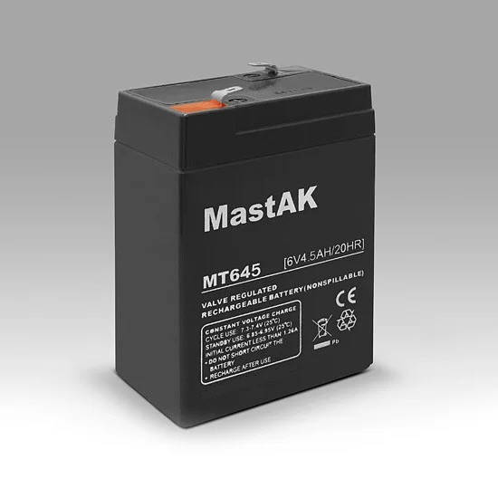 

Аккумулятор MastAK MT645 6V 4.5Ah