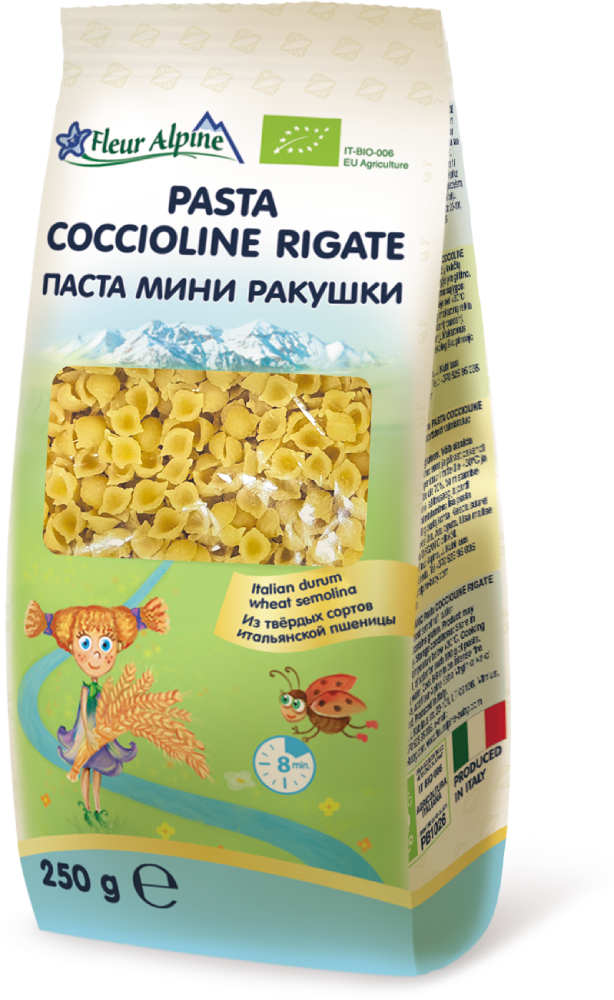 

Паста мини ракушки тм "Fleur Alpine", 250 г