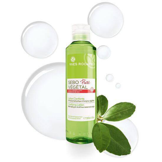 

40707 Лосьон для очищения и сужения пор SEBO PURE VEGETAL Yves Rocher ИВ РОШЕ