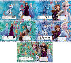 

Тетрадь 12 листов клетка "Тетрада" / ©Disney Frozen-2, осень