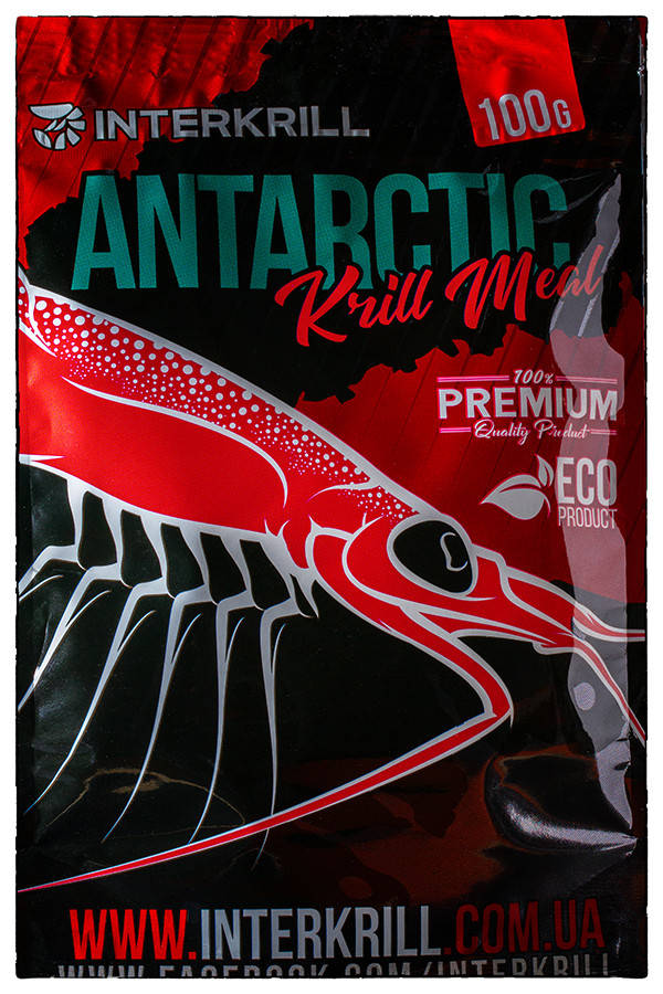 

Крилевая мука Antarctic Krill Meal INTERKRILL 100g