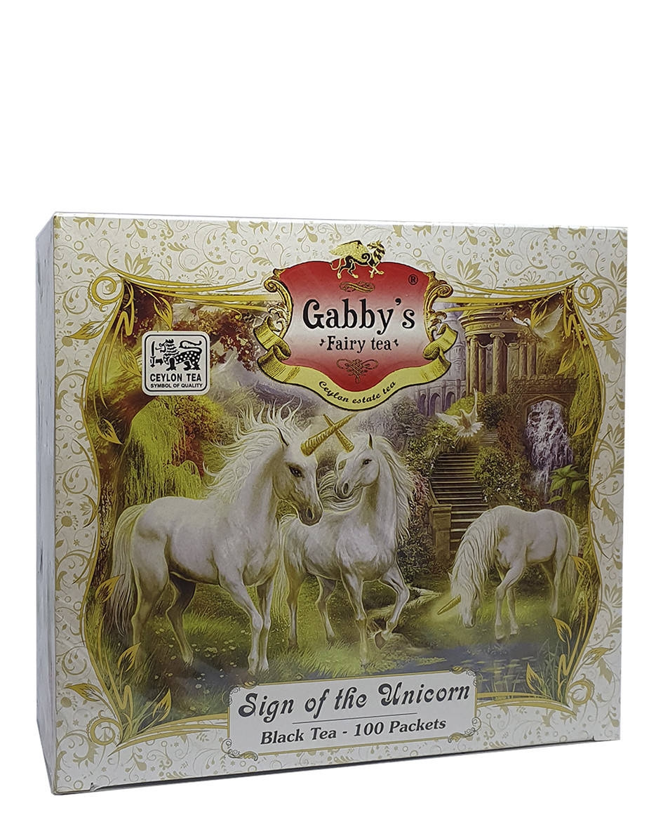 

Чай черный в пакетиках Gabby's Знак Единорога 100 шт х 2 г (841)