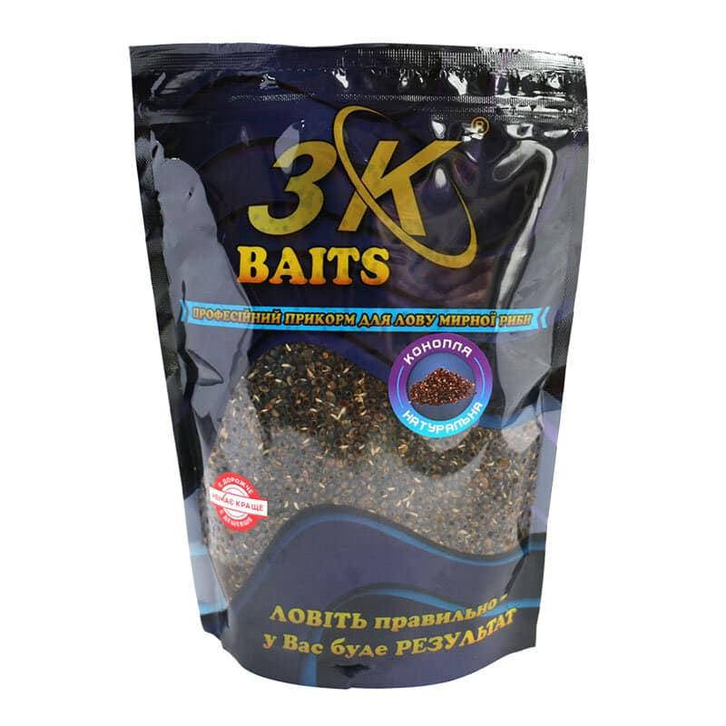 

Прикорм 3KBaits Конопля Натуральная 800г (3KB1053)