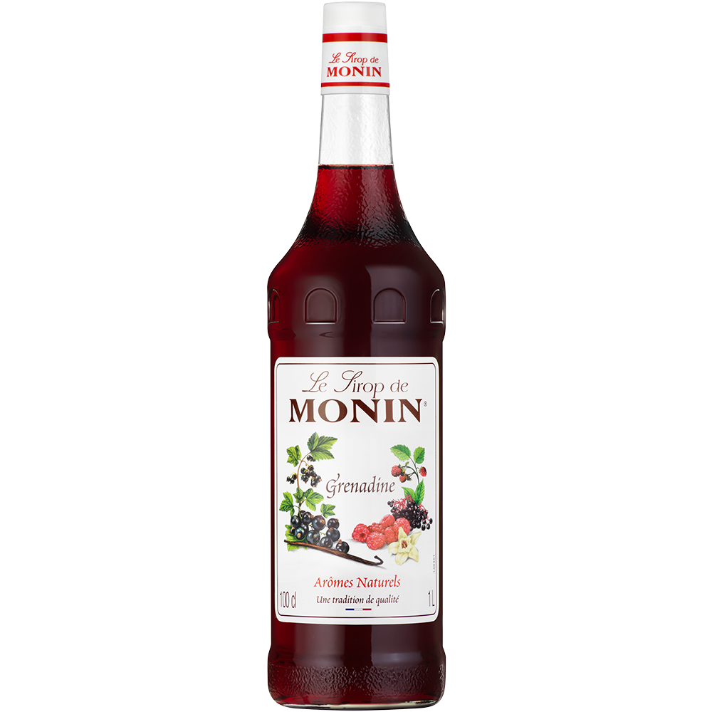 

Сироп коктейльный MONIN «Гренадин» 1л с/б