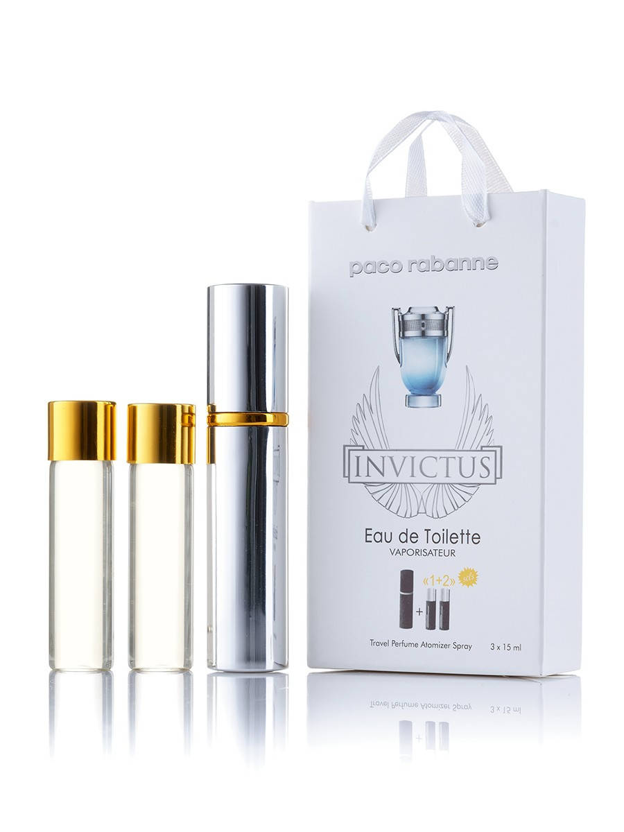 

Paco Rabanne Invictus 3х15ml мини в подарочной упаковке