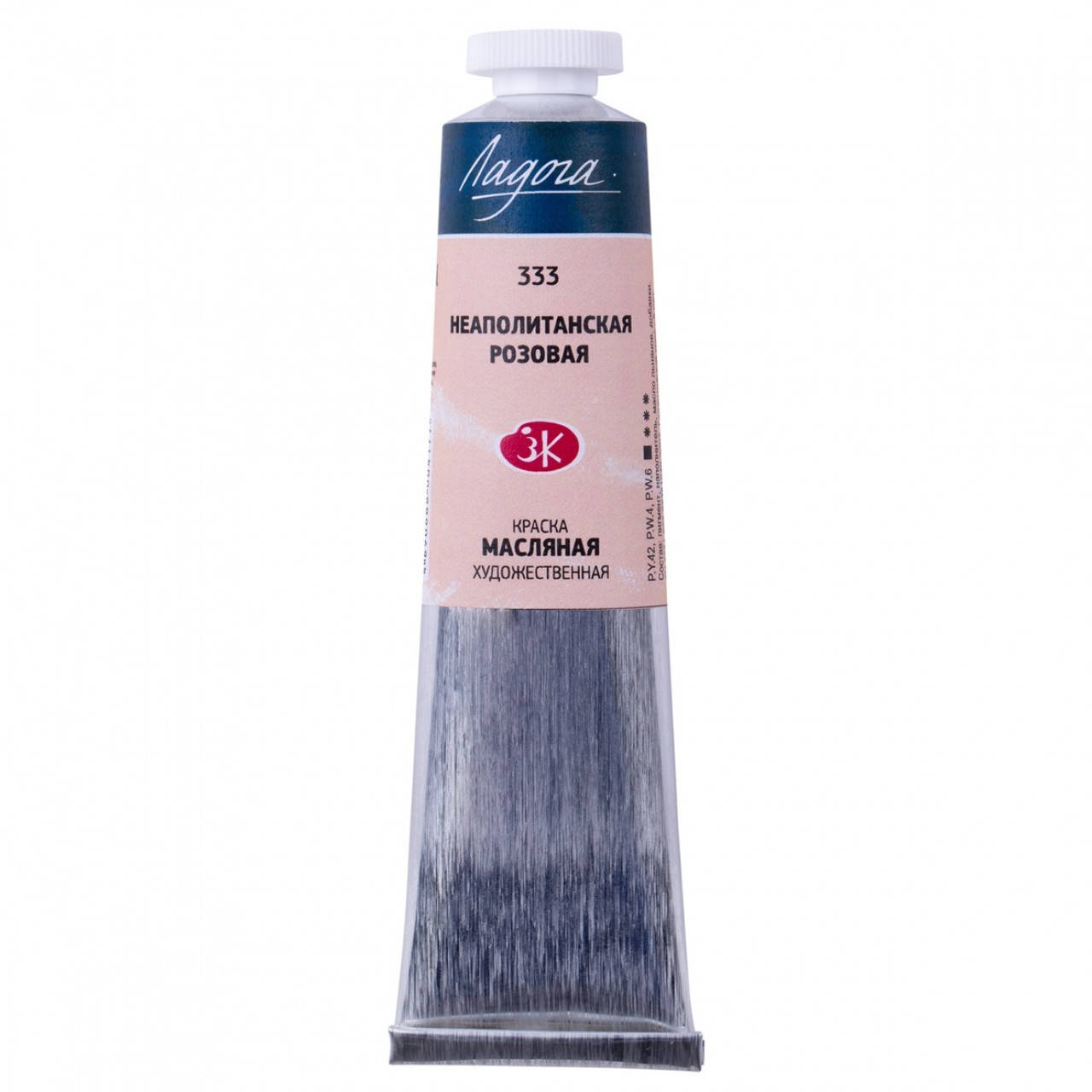 

Краска масляная Ладога неаполитанская розовая 46мл, Невская Палитра