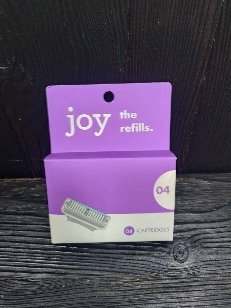 

Gillette Fusion Joy сменные картриджи (4шт)