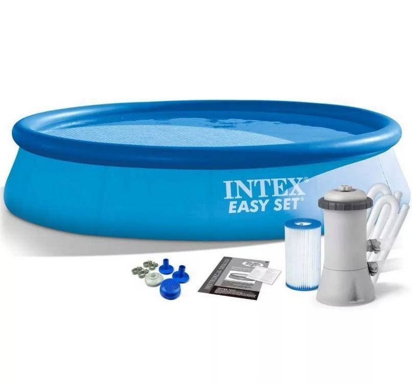 

Надувной бассейн Intex 28132 + насос-фильтр 366*76 см
