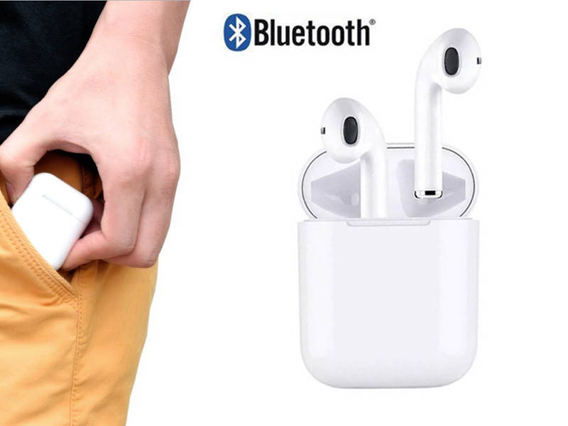 

Bluetooth наушники беспроводные TWS M1 (сенсорные кнопки, хороший звук) Белый